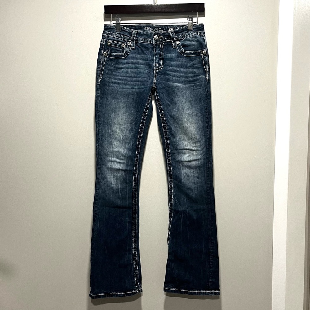 Miss Me Signature Boot Cut Jeans 27